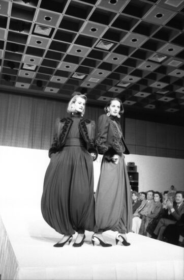 Nina Ricci fashion show in Moscow