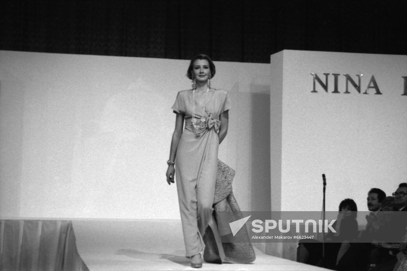Nina Ricci fashion show in Moscow