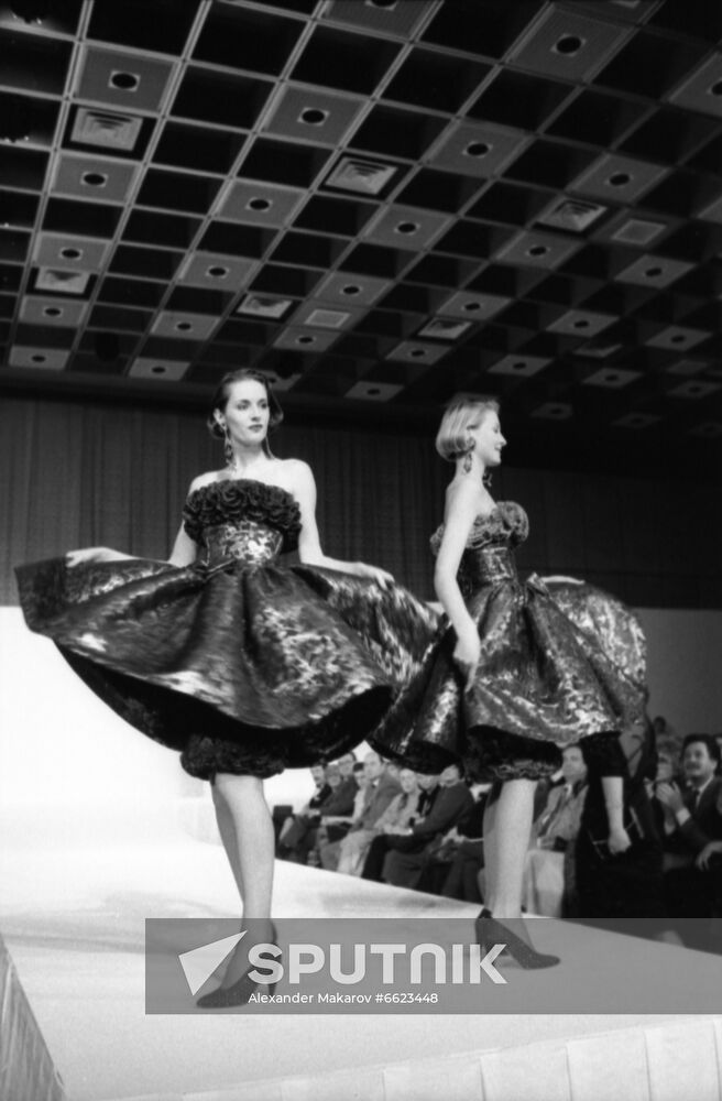 Nina Ricci fashion show in Moscow