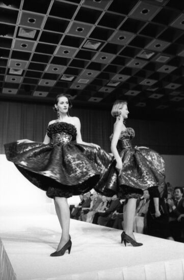 Nina Ricci fashion show in Moscow