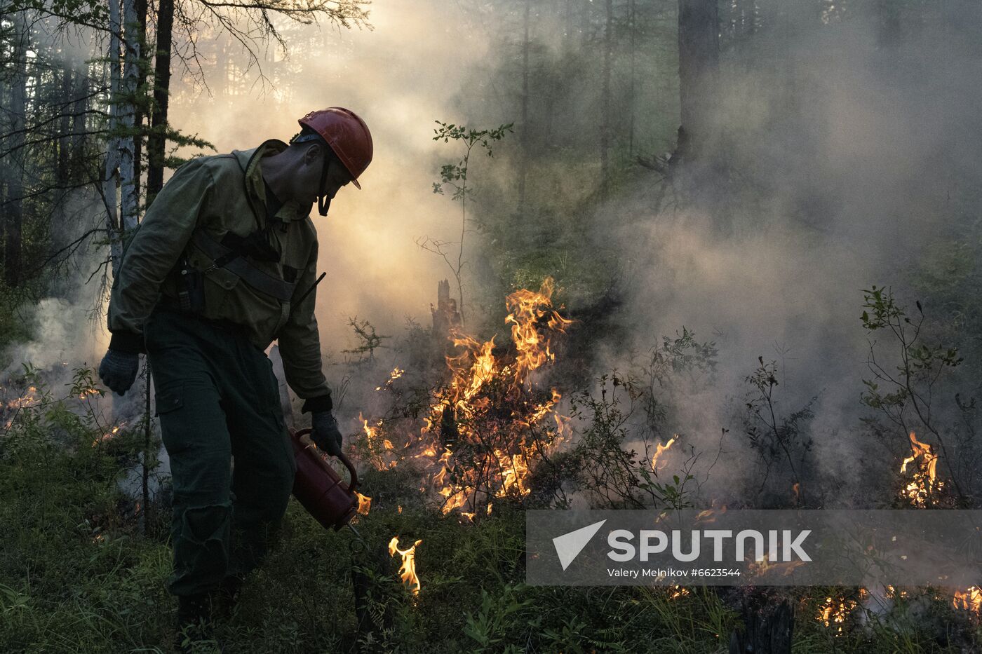 Russia Yakutia Sakha Wildfires