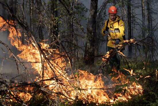 Russia Yakutia Sakha Wildfires