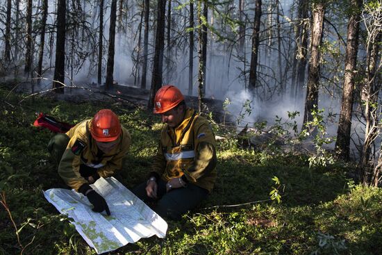 Russia Yakutia Sakha Wildfires