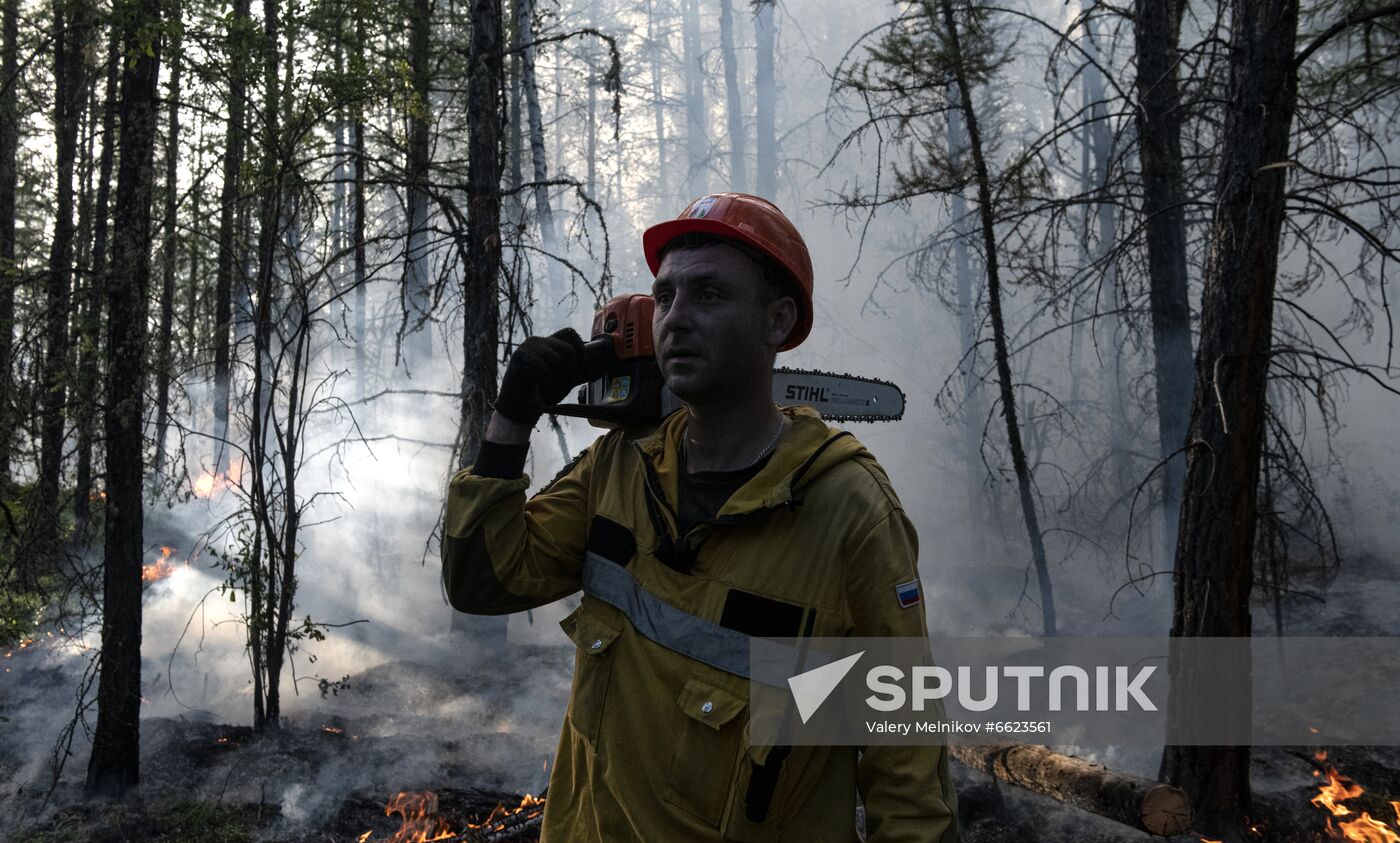 Russia Yakutia Sakha Wildfires