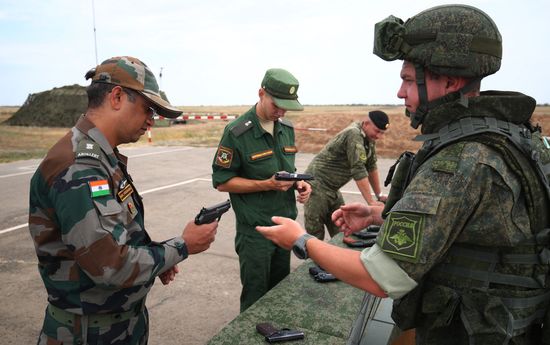 Russia India Joint Military Drills