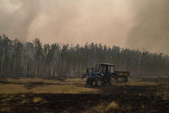 Russia Yakutia Sakha Wildfires