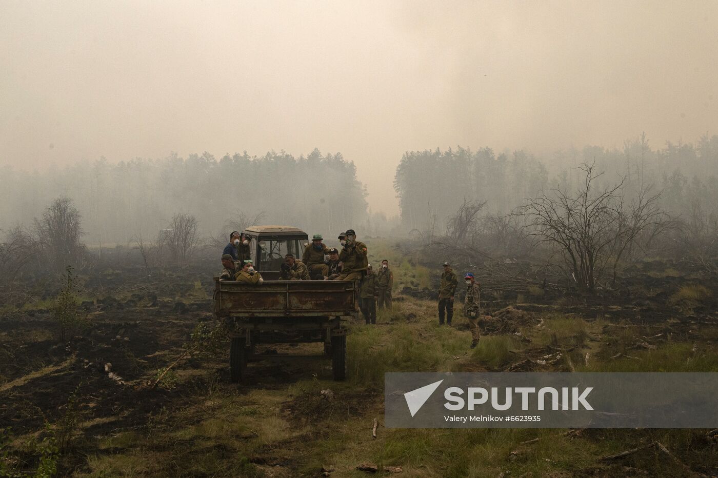 Russia Yakutia Sakha Wildfires