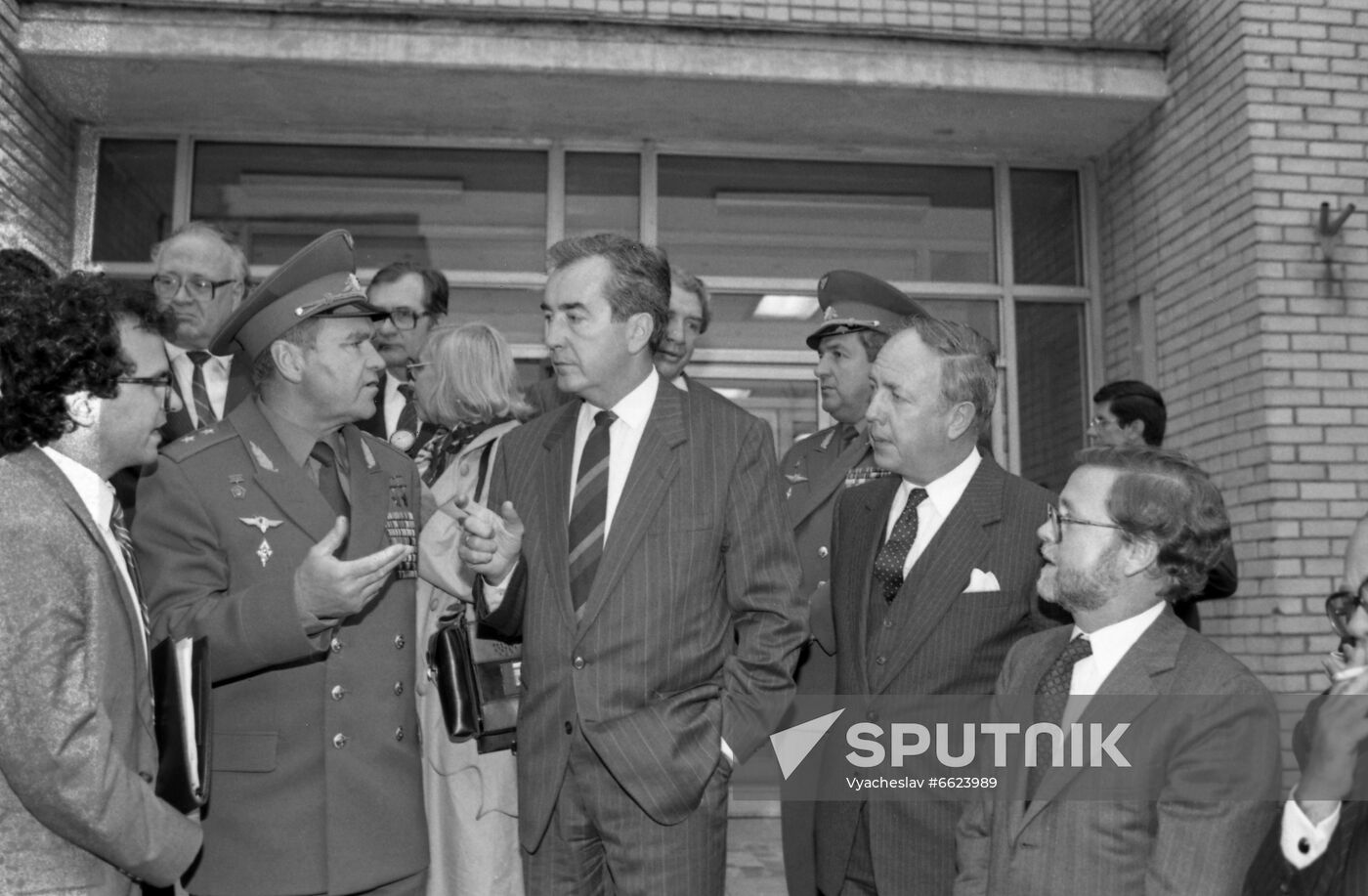 Vice Chancellor, Foreign Minister of Austria Alois Mock visits USSR