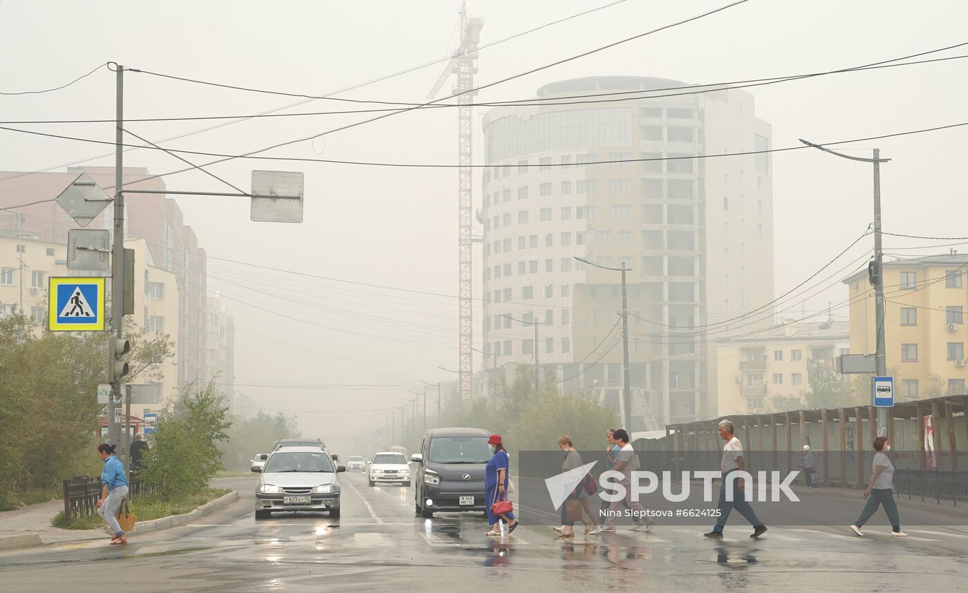 Russia Wildfires