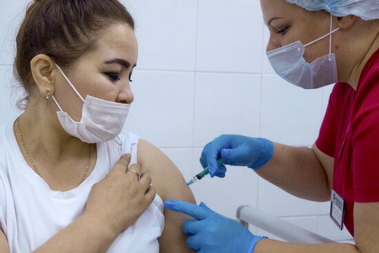 Russia Coronavirus Vaccination