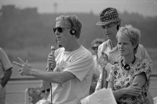 US public activist Brian Todd O'Leary in the Soviet Union
