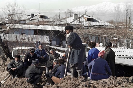 Earthquake in Tajikistan