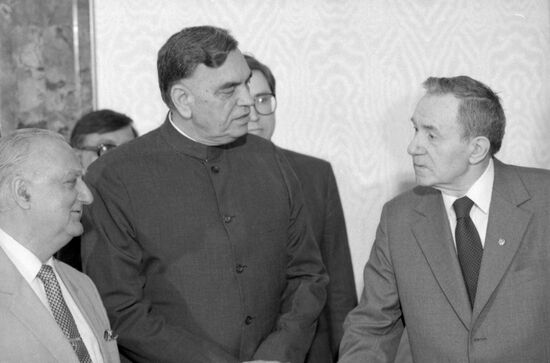 Indian delegation's visit to USSR