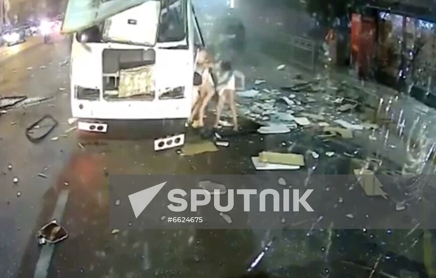 Russia Bus Explosion