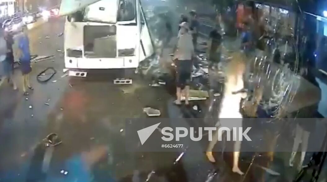 Russia Bus Explosion