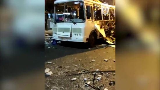 Russia Bus Explosion