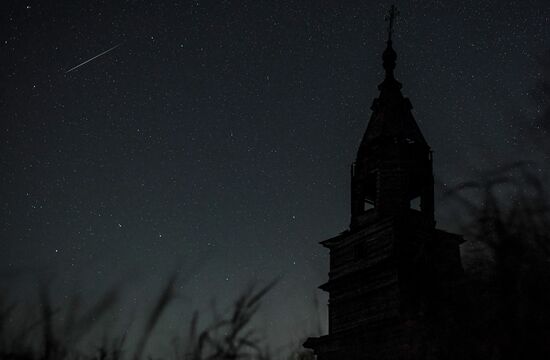 Russia Perseid Meteor Shower