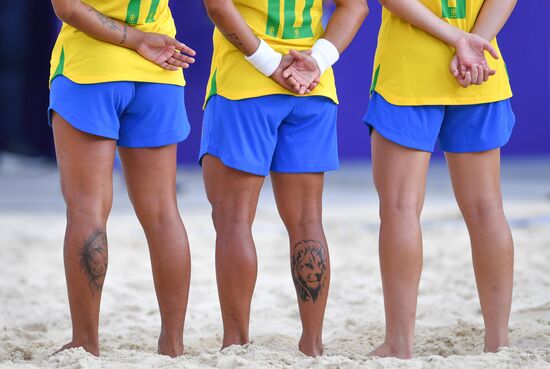 Russia Beach Soccer Women Intercontinental Cup Spain - Brazil