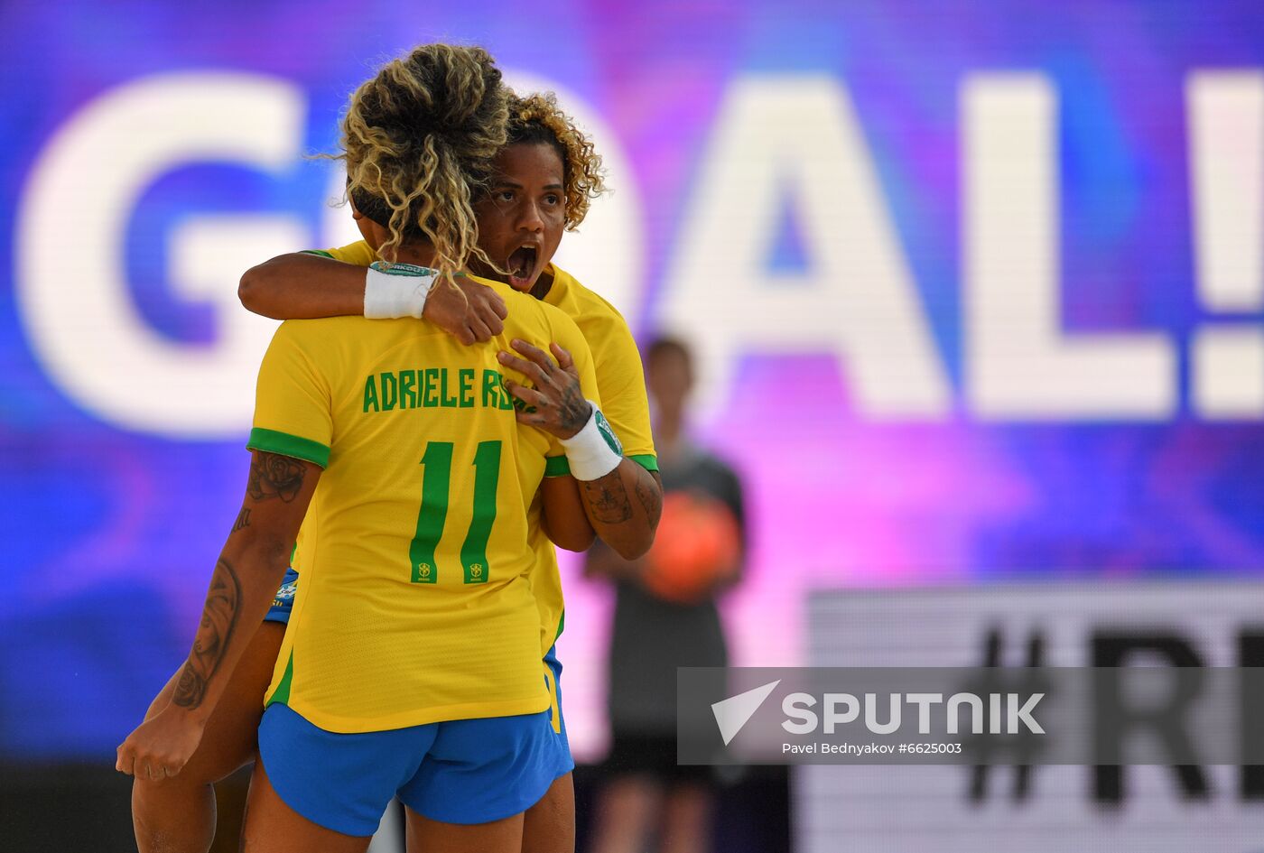 Russia Beach Soccer Women Intercontinental Cup Spain - Brazil