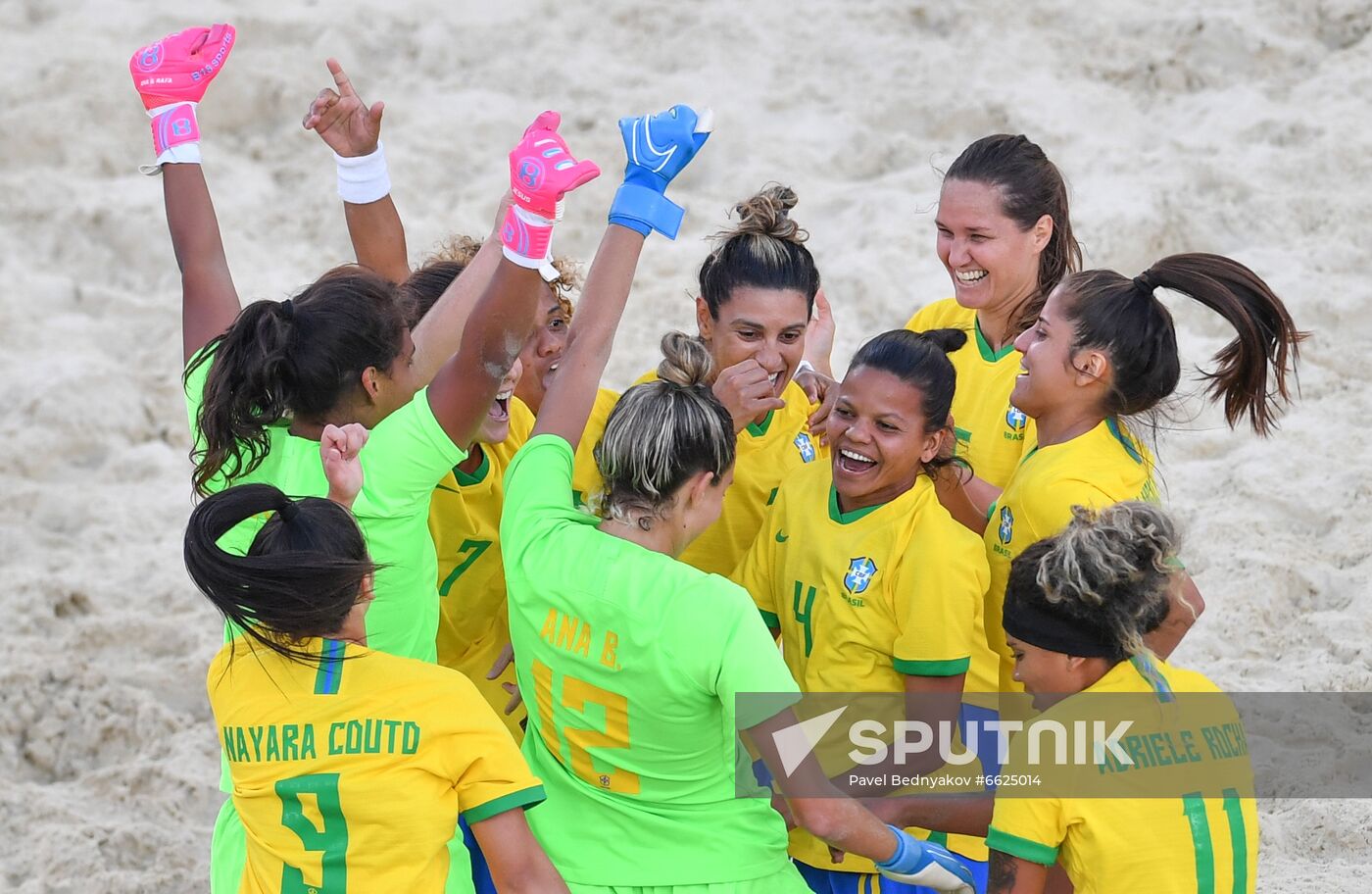 Russia Beach Soccer Women Intercontinental Cup Spain - Brazil