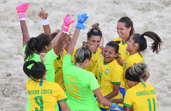 Russia Beach Soccer Women Intercontinental Cup Spain - Brazil