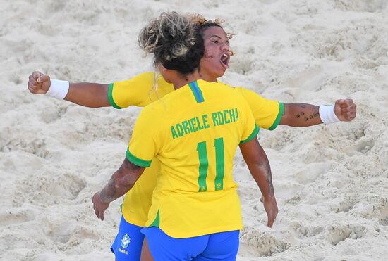 Russia Beach Soccer Women Intercontinental Cup Spain - Brazil