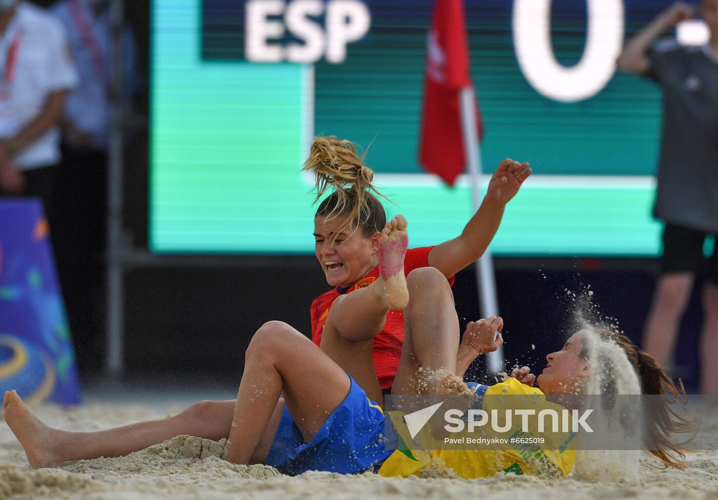 Russia Beach Soccer Women Intercontinental Cup Spain - Brazil