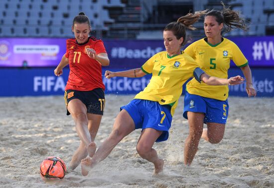 Russia Beach Soccer Women Intercontinental Cup Spain - Brazil