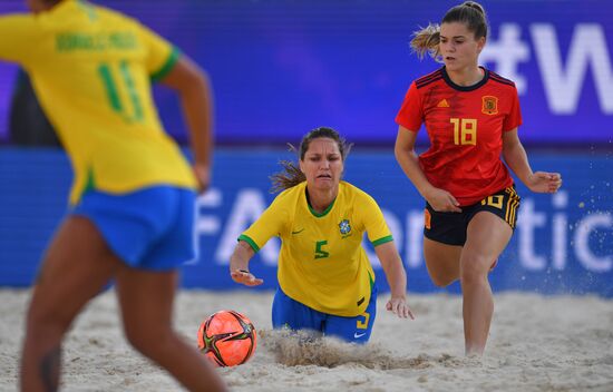 Russia Beach Soccer Women Intercontinental Cup Spain - Brazil