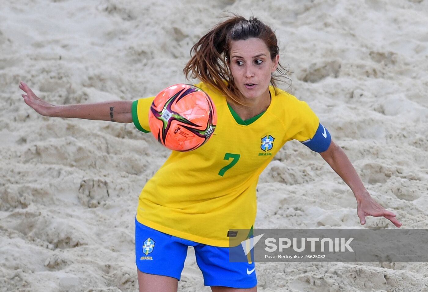 Russia Beach Soccer Women Intercontinental Cup Spain - Brazil