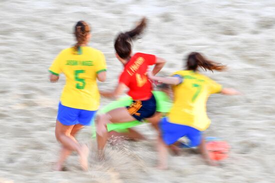 Russia Beach Soccer Women Intercontinental Cup Spain - Brazil