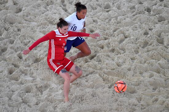 Russia Beach Soccer Women Intercontinental Cup Russia - US