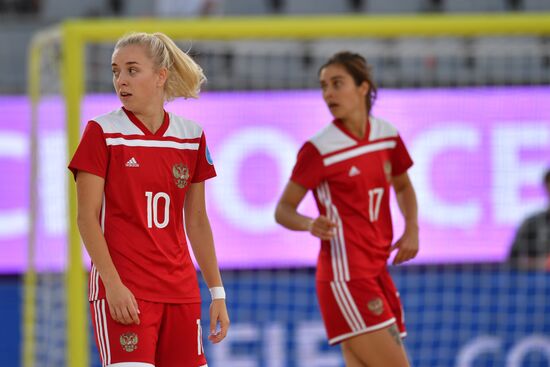 Russia Beach Soccer Women Intercontinental Cup Russia - US