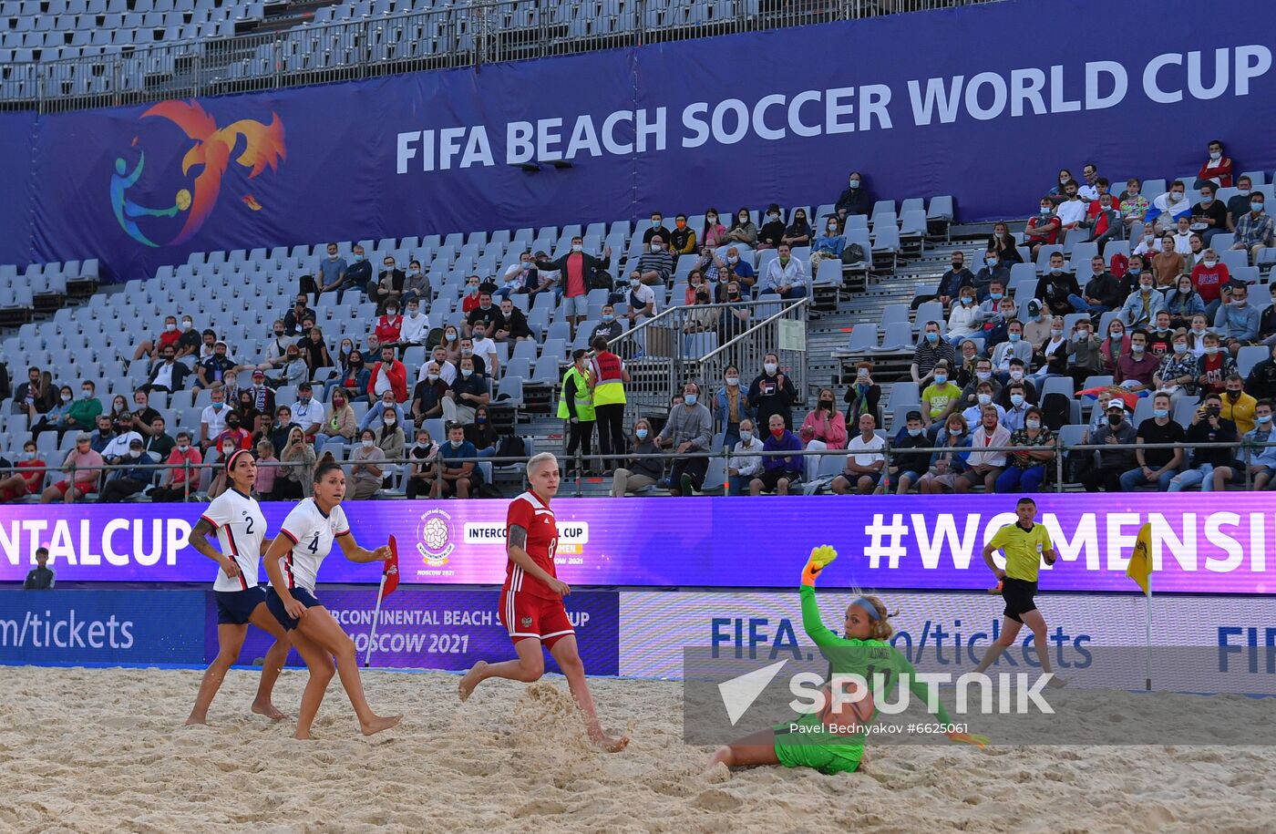 Russia Beach Soccer Women Intercontinental Cup Russia - US