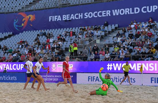 Russia Beach Soccer Women Intercontinental Cup Russia - US