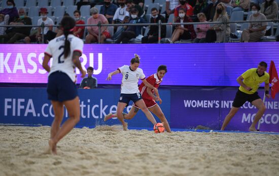 Russia Beach Soccer Women Intercontinental Cup Russia - US