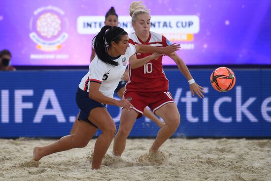 Russia Beach Soccer Women Intercontinental Cup Russia - US