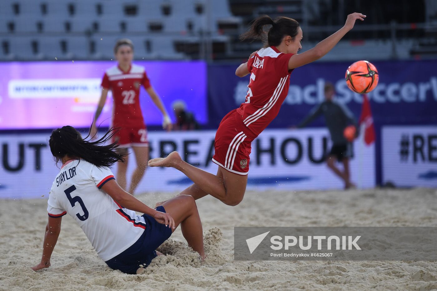 Russia Beach Soccer Women Intercontinental Cup Russia - US