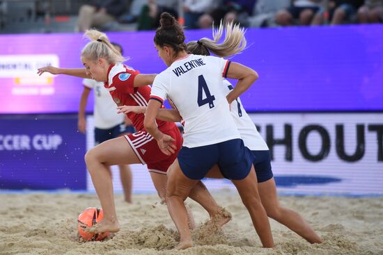 Russia Beach Soccer Women Intercontinental Cup Russia - US