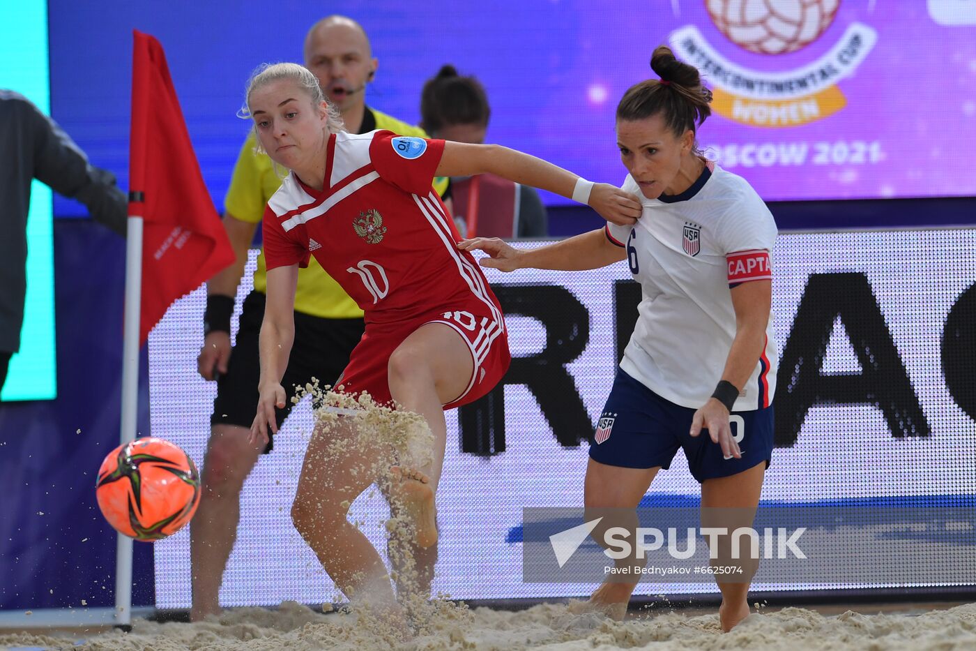 Russia Beach Soccer Women Intercontinental Cup Russia - US
