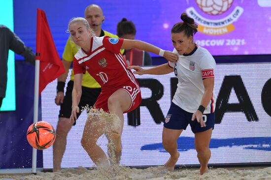Russia Beach Soccer Women Intercontinental Cup Russia - US