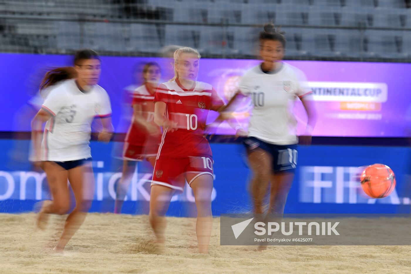 Russia Beach Soccer Women Intercontinental Cup Russia - US