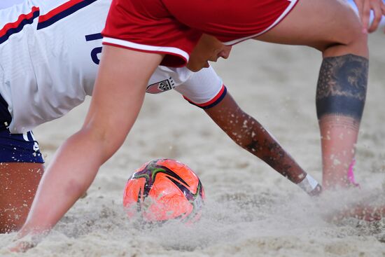 Russia Beach Soccer Women Intercontinental Cup Russia - US