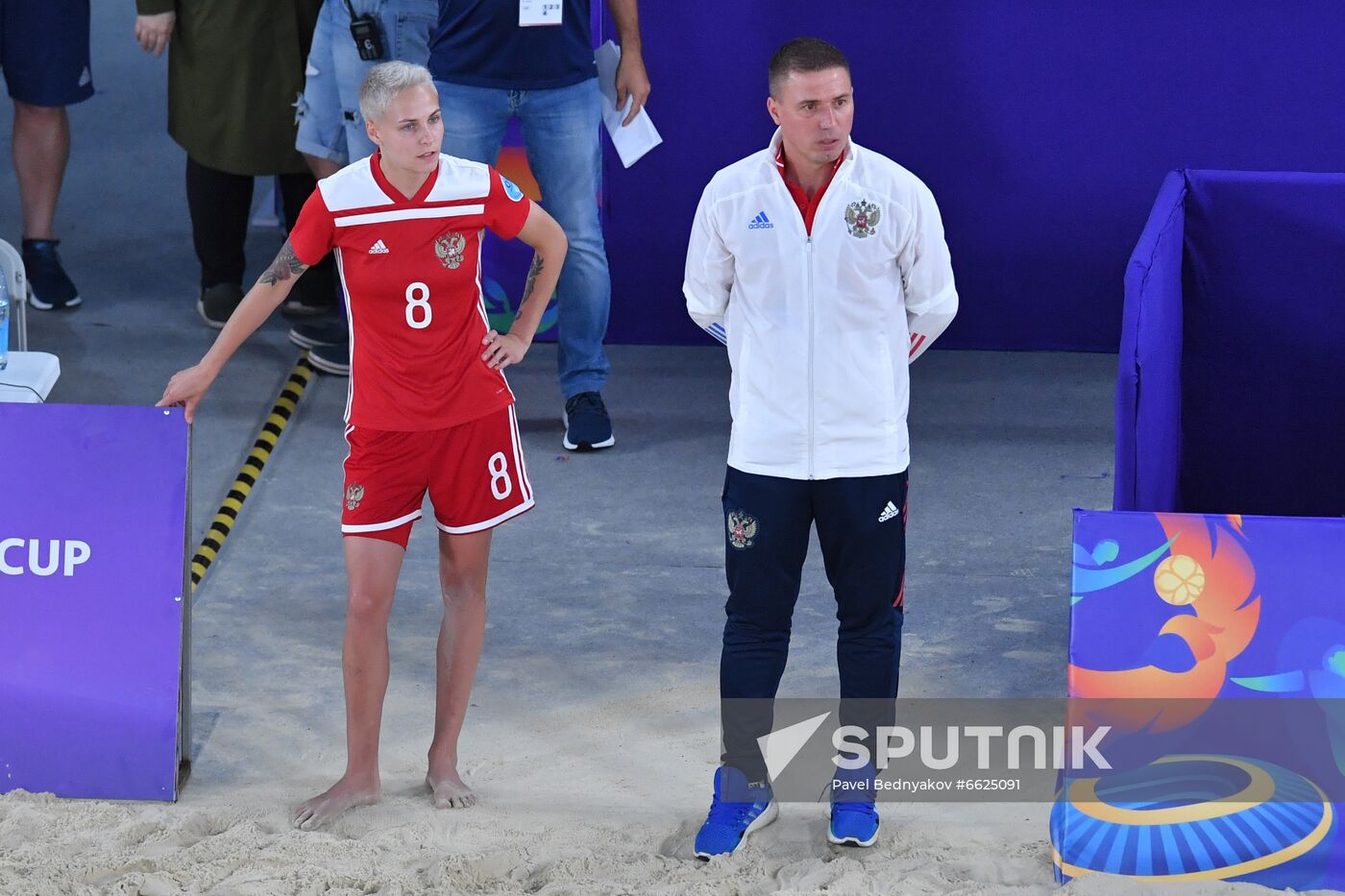 Russia Beach Soccer Women Intercontinental Cup Russia - US
