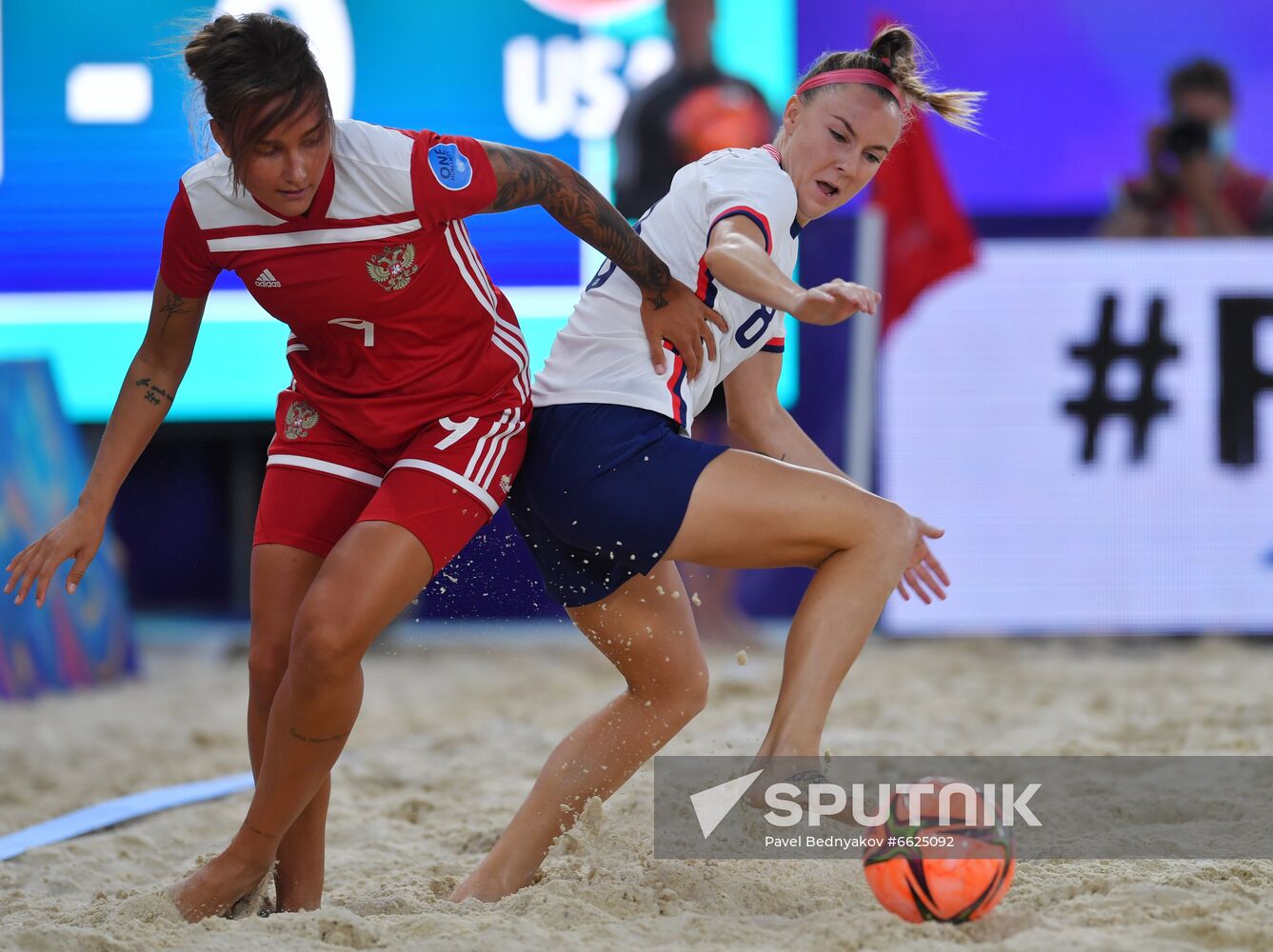 Russia Beach Soccer Women Intercontinental Cup Russia - US