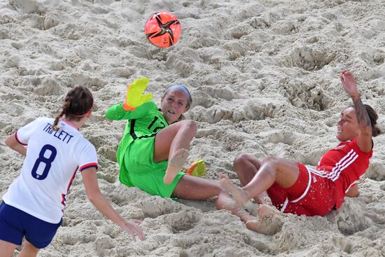 Russia Beach Soccer Women Intercontinental Cup Russia - US
