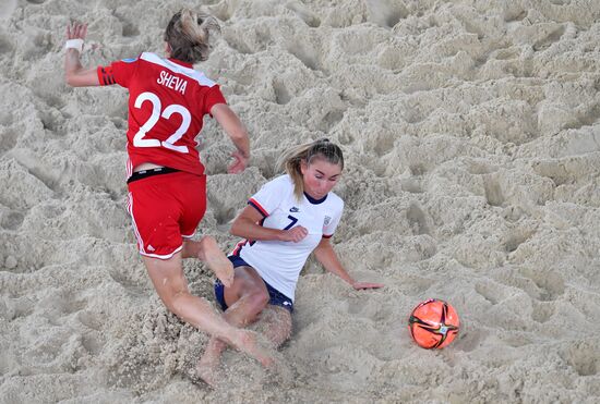 Russia Beach Soccer Women Intercontinental Cup Russia - US