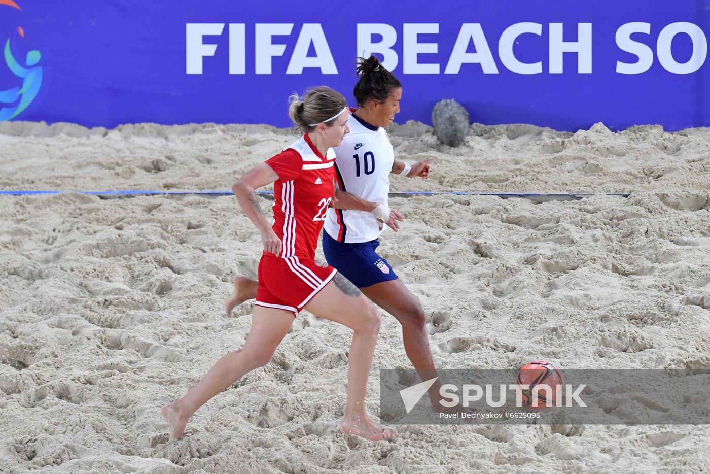 Russia Beach Soccer Women Intercontinental Cup Russia - US