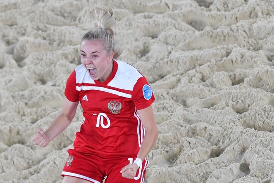 Russia Beach Soccer Women Intercontinental Cup Russia - US