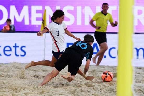 Russia Beach Soccer Women Intercontinental Cup Russia - US